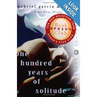 One Hundred Years of Solitude (Oprah's Book Club) Gabriel Garcia Marquez 9780060740450 Books
