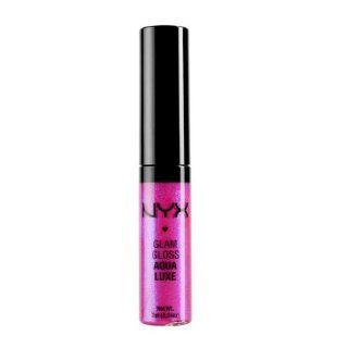 NYX Glam Lip Gloss Aqua Luxe (GLG11   Velvet Ropes) Health & Personal Care