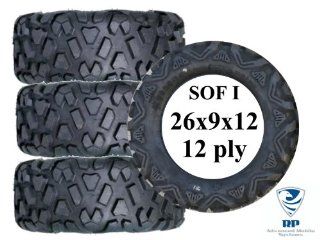 RP SOF (Special Operations Forces) Series I High Load 12 PLY Rated Off Road Tire (BLACK) for ATV and UTV Automotive