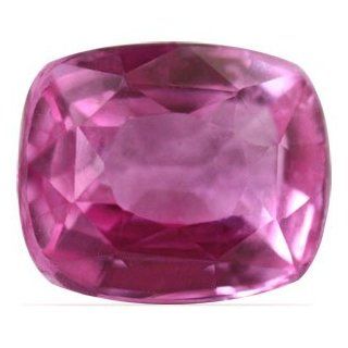 1.53 Carat Loose Pink Sapphire Cushion Cut Loose Gemstones Jewelry