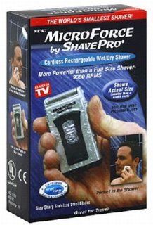 As Seen on TV Micro Force Electric Shaver (3 Pack) Health & Personal Care