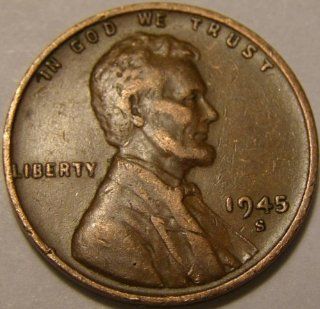 1945 S Wheat Penny (Coin) 
