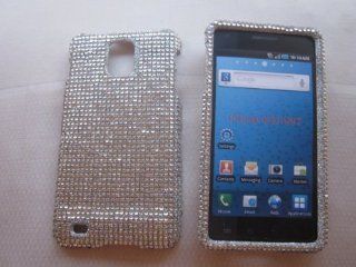 Silver BLING COVER CASE SKIN 4 Samsung Infuse 4G i997 Cell Phones & Accessories