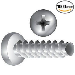 Thread Forming Screws #8 X 3/8 (Pack of 1000) Thread Forming And Cutting Screws