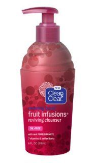 Clean & Clear Morning Burst Fruit Infusions, Reviving, 9 Ounce  Facial Liquid Cleansers  Beauty