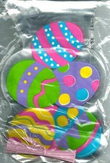 Shaped Easter Egg Cellophane Treat Bags 20 ct. Toys & Games