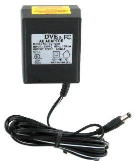 DVE AC Charger Power Supply Adapter DV1250 Electronics