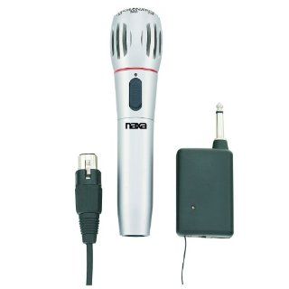 Naxa NAM 982 Dynamic Wireless Professional Microphone Electronics