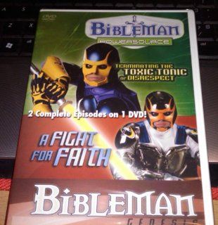 Bibleman Powersource "Terminating the Toxic Tonic or Disrespect" & Bibleman Genesis "A Fight for Faith." 2 Complete Episodes on 1 Dvd Movies & TV