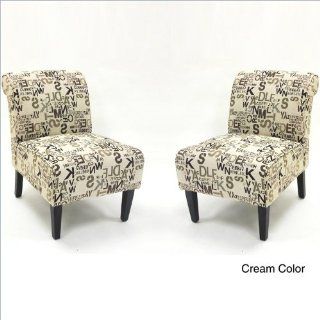 Legacy Commercial Modern Accent Chair in Architectural Fabric, Set of 2   Dining Chairs