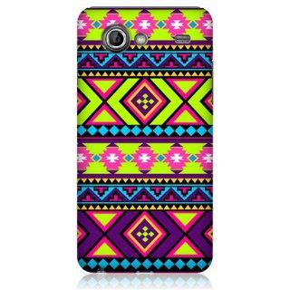 Head Case Designs Hip Neon Aztec Hard Back Case Cover for Samsung Galaxy S Advance I9070 Cell Phones & Accessories