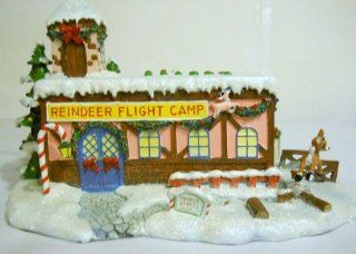 Hawthorne Village Rudolph's Christmas Town collection  Coach Comet's Flight Camp Issue #2   Christmas Decor