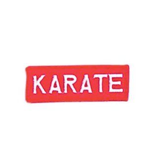 Patch   'Karate" emblem  Martial Arts Belt Pins  Sports & Outdoors