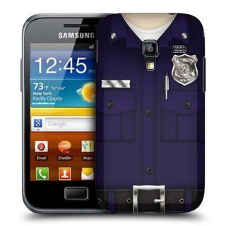 Head Case Designs Police The Hero Rangers Hard Back Case Cover for Samsung Galaxy Ace Plus S7500 Cell Phones & Accessories