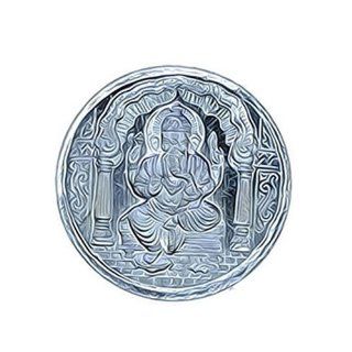 Ganesh Silver Coin 10 Grams in Pure .999 Fine Silver 32mm Toys & Games