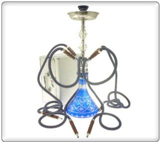 26" 4 Hose Pyramid Base Hookah w/ Case Green  Other Products  
