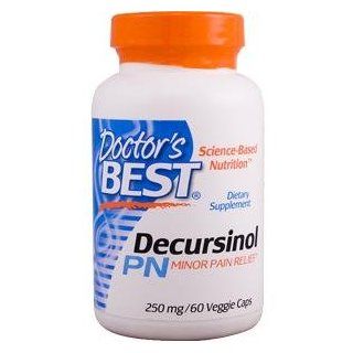 Doctor's Best, Decursinol PN, Minor Pain Relief, 250 mg, 60 Veggie Caps Health & Personal Care