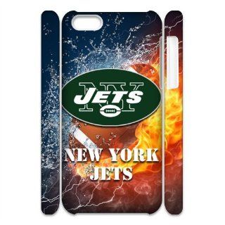 Treasure NFL New York Jets Logo 3D HD Apple iPhone 5C covers Cell Phones & Accessories