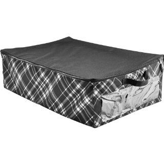 Thirty One Oversized Storage organizer Black Pick Me Plaid  Other Products  