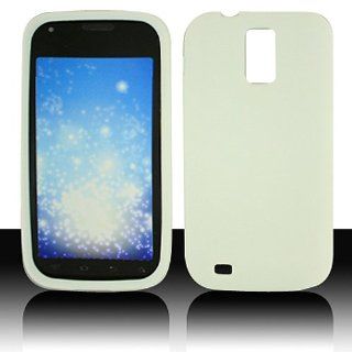 White Soft Silicone Gel Skin Cover Case for Samsung Galaxy S2 S II T Mobile T989 SGH T989 Hercules Cell Phones & Accessories