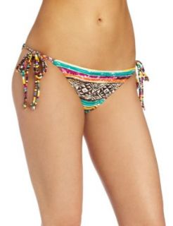 Hobie Juniors Sierra Tie Side Doheny Hipster Fashion Swimsuit Bottoms Separates