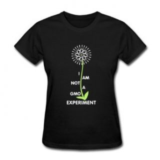 Spreadshirt Women's I am Not a GMO Experiment T Shirt Clothing
