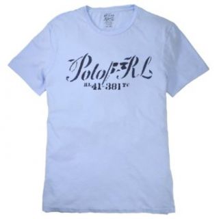 Polo Ralph Lauren Men's Custom Fit T Shirt, M, Elite Blue at  Mens Clothing store Fashion T Shirts