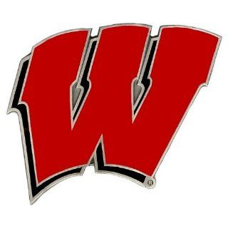 Wisconsin Badgers "W" NCAA Hitch Cover (Class 3)  Automotive Trailer Hitch Covers  Sports & Outdoors