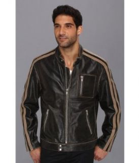 Scully Men's 992 Calf Leather Track Racing Jacket Charcoal (XLarge) at  Mens Clothing store Leather Outerwear Jackets