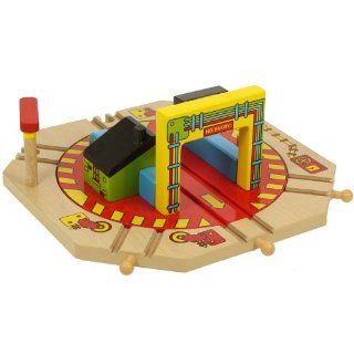 Bigjigs Rail BJT210 Industrial Turntable Toys & Games