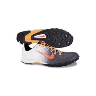 Nike Zoom Waffle XC VII Cross Country Running Spike Shoes White,Orange,Gray Unisex 11.5 Shoes