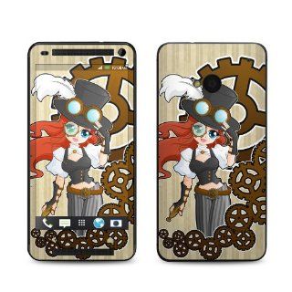 Steampunk Design Protective Decal Skin Sticker (High Gloss Coating) for HTC One Cell Phone Cell Phones & Accessories