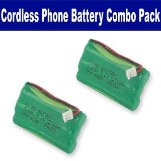 Sanik 3SN 5/4AAA80H S J1 Cordless Phone Battery Combo Pack includes 2 x EM CPH 488D Batteries Electronics