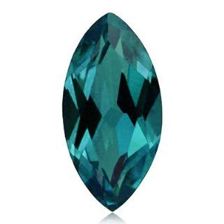 0.27 0.39 Cts of 6x3 mm AAA Marquise Russian Lab Created Alexandrite (1 pc) Loose Gemstone Jewelry