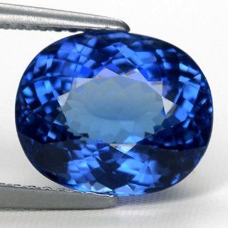 5.6 CT. NATURAL TANZANITE OVAL AAA COLOR TOP LUSTER Jewelry