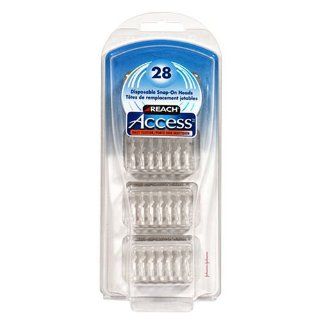Reach Daily Flosser, Refill Pack with Disposable Snap On Heads 28 heads Health & Personal Care