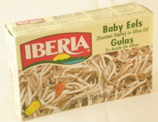 Baby Eels in Olive Oil  Hot Sauces  Grocery & Gourmet Food
