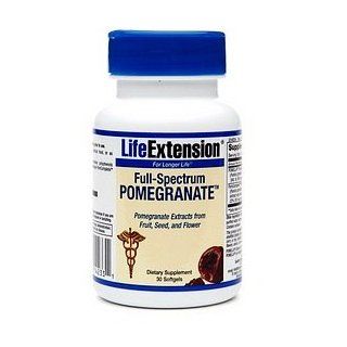 Life Extension Full Spectrum Pomegranate, Softgels 30 ea Health & Personal Care