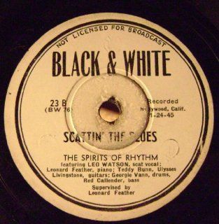 SCATTIN' THE BLUES by the Spirits of Rhythm featuring Leo Watson 1945 Music