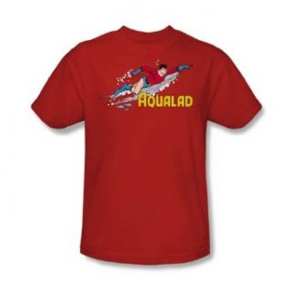 Dc Comics   Aqualad Adult T Shirt In Red Clothing