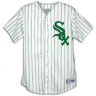 White Sox Majestic Men's MLB St. Patrick's Replica Jersey ( sz. M, White Sox )  Sports Fan Jerseys  Clothing