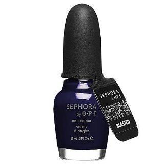 SEPHORA by OPI Blasted Nail Colour Blasted Indigo 0.5 oz  Nail Polish  Beauty