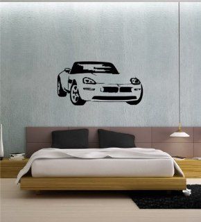 Wall Vinyl Sticker Decal Mural Mazda Miata Drift Car Sport Racing T14