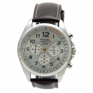 Pulsar Men's PT3419X Analog Display Japanese Quartz Brown Watch Watches