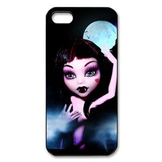 Custom Monster High Back Cover Case for iPhone 5 5s PP 0758 Cell Phones & Accessories