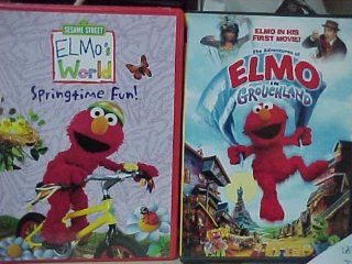 Elmo in Grouchland , Elmo's World Springtime Fun  Elmo 2 Pack Movies & TV