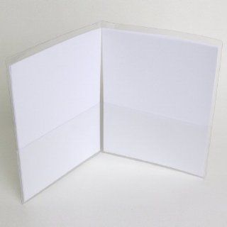 StoreSMART   Clear Vinyl Plastic Letter Size Folder with 2 pockets   10 Pack   VH8511 10  Project Folders 