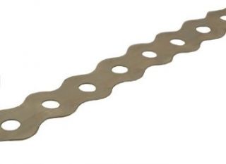 BAND IT All Purpose Band, AE4259, 316 Stainless Steel, 1/2" wide x 0.030" thick, hole diameter 3/16", (82.5 Foot Roll) Pallet Strappers