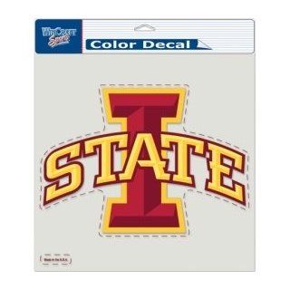 Iowa State Cyclones Die Cut Decal   8''x8'' Color  Sports Fan Automotive Decals  Sports & Outdoors