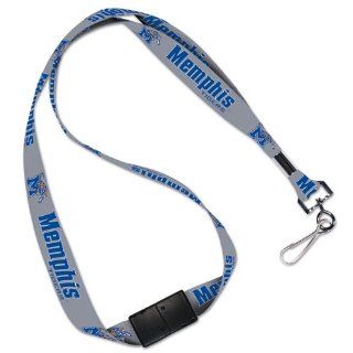 Memphis Tigers Official NCAA 20" Lanyard  Sports Related Key Chains  Sports & Outdoors